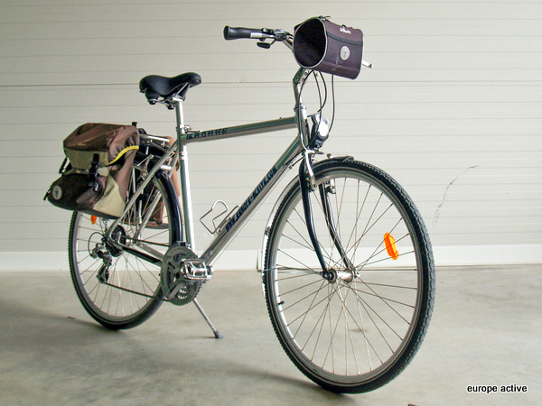 Parc vélo VTC homme sacoches